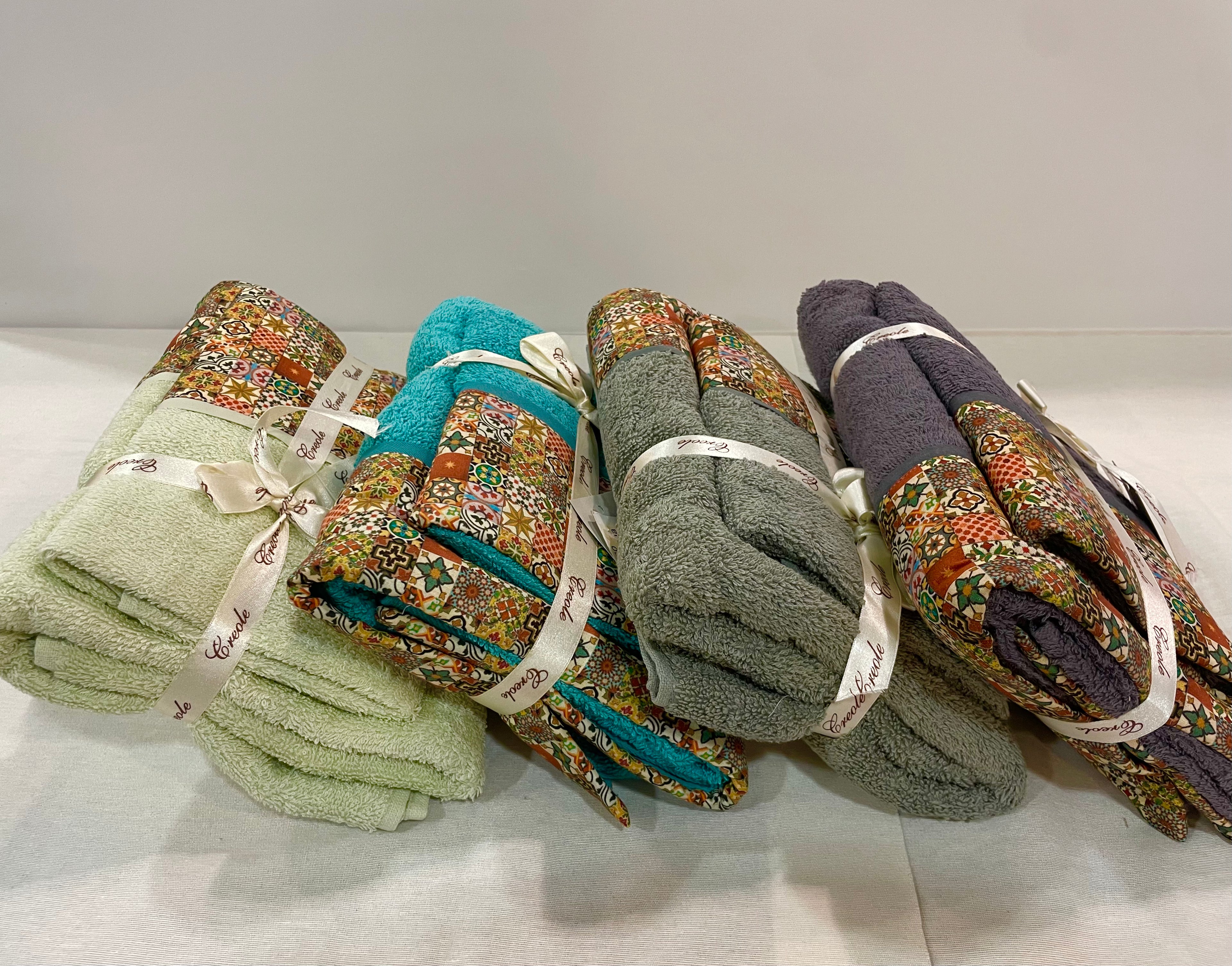 Asciugamano Mosaico 1+1