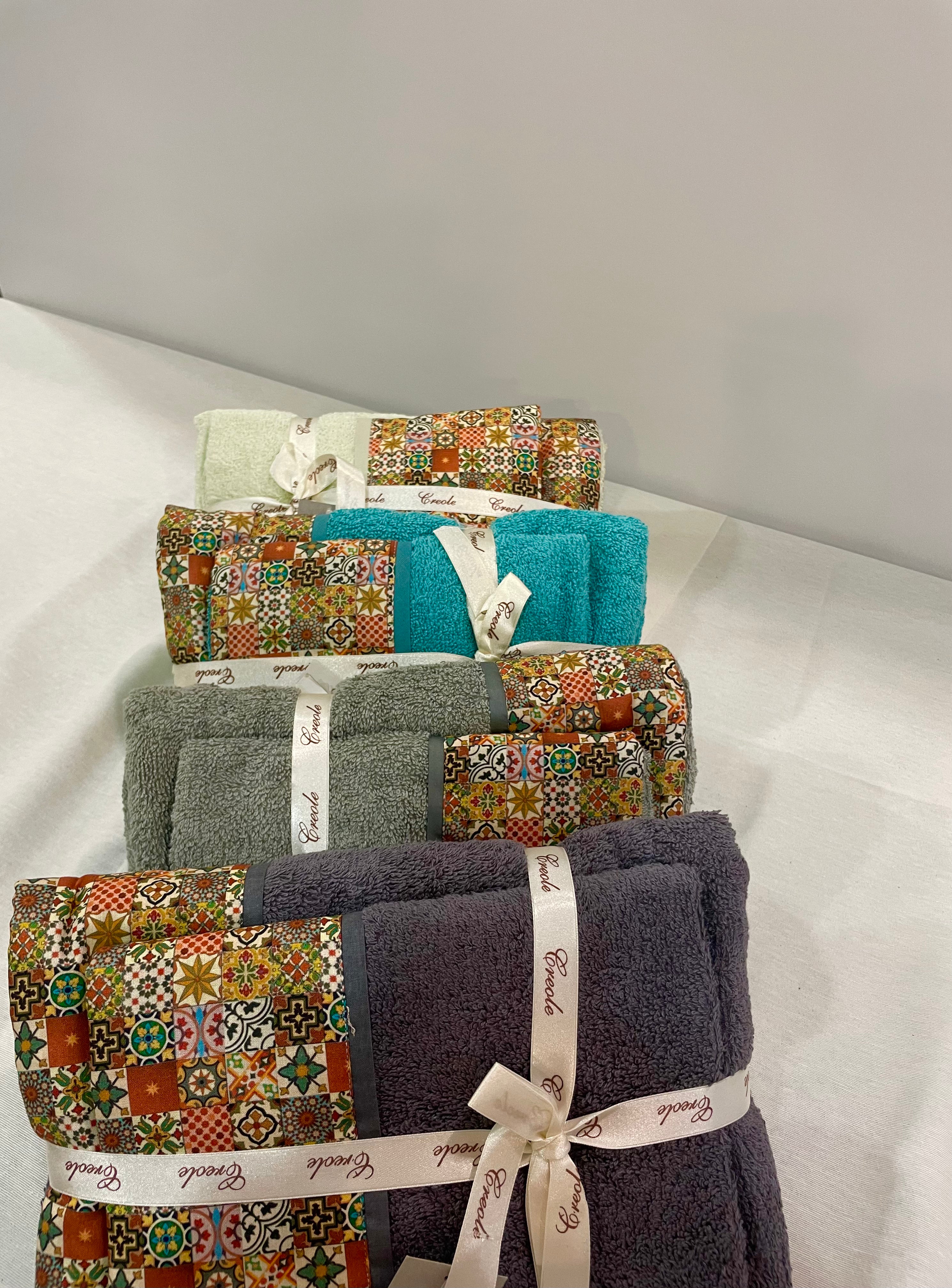 Asciugamano Mosaico 1+1