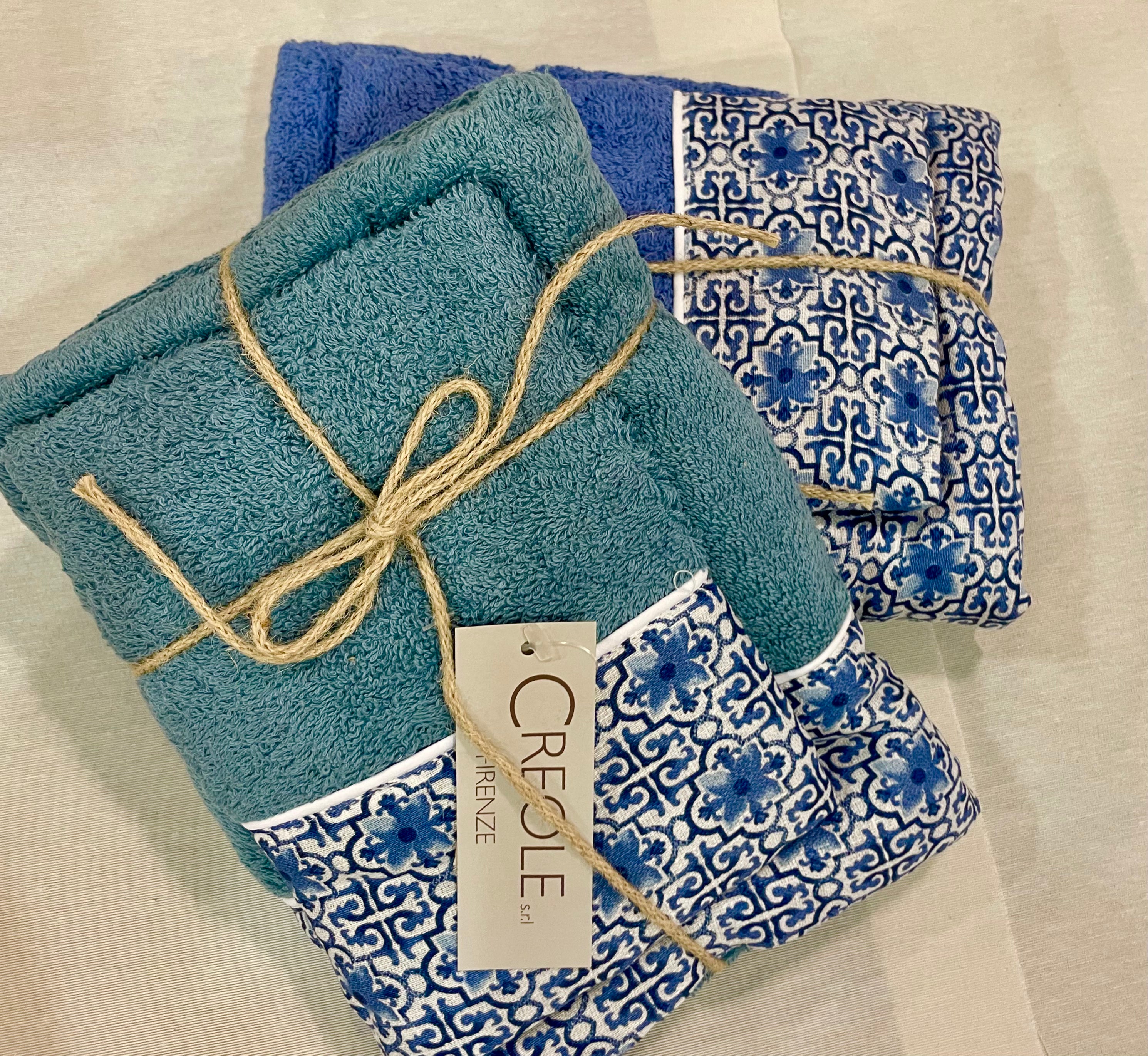 Asciugamano Canada Bordo lino 1+1