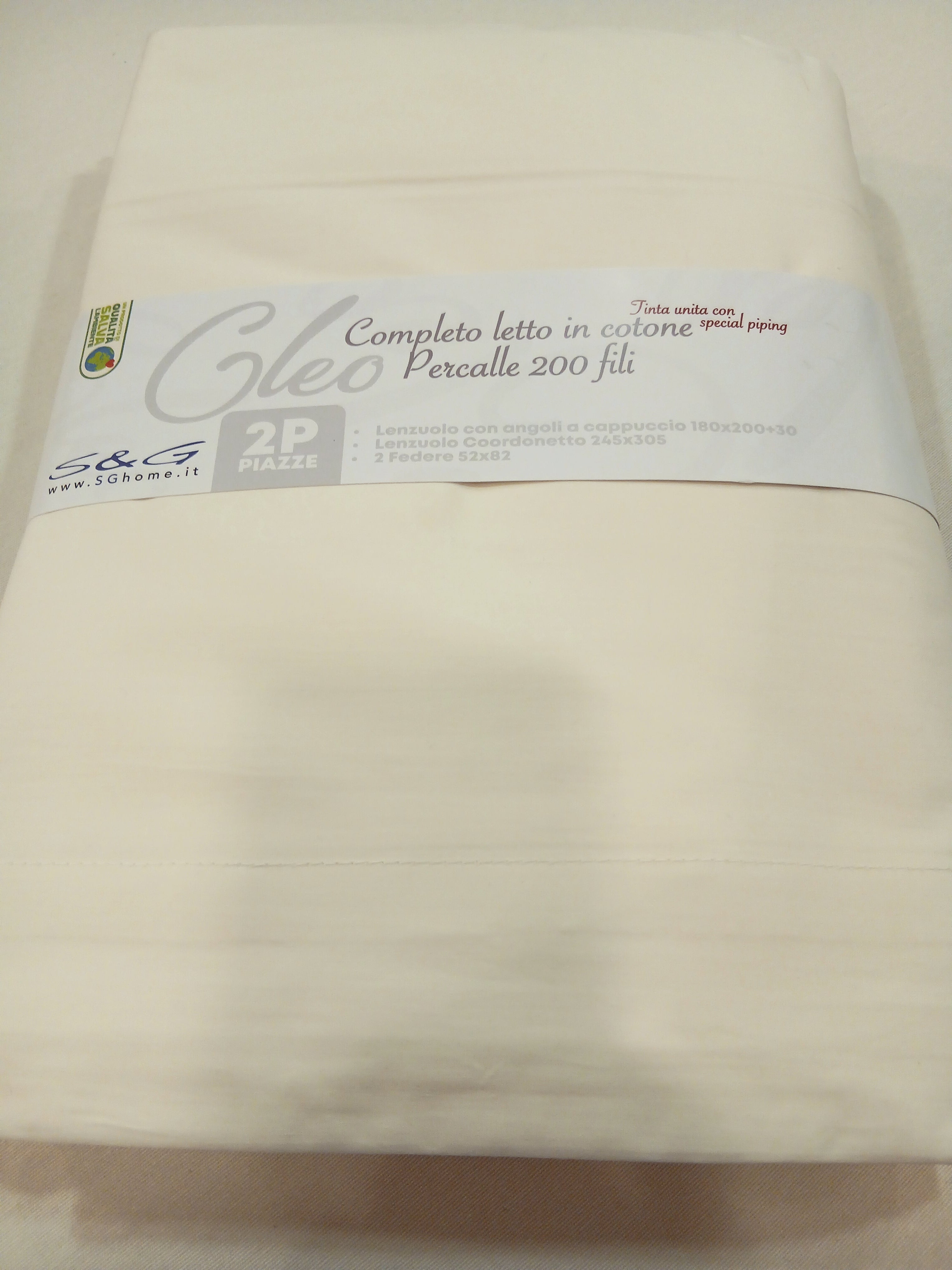 Completo letto Cleo Percalle