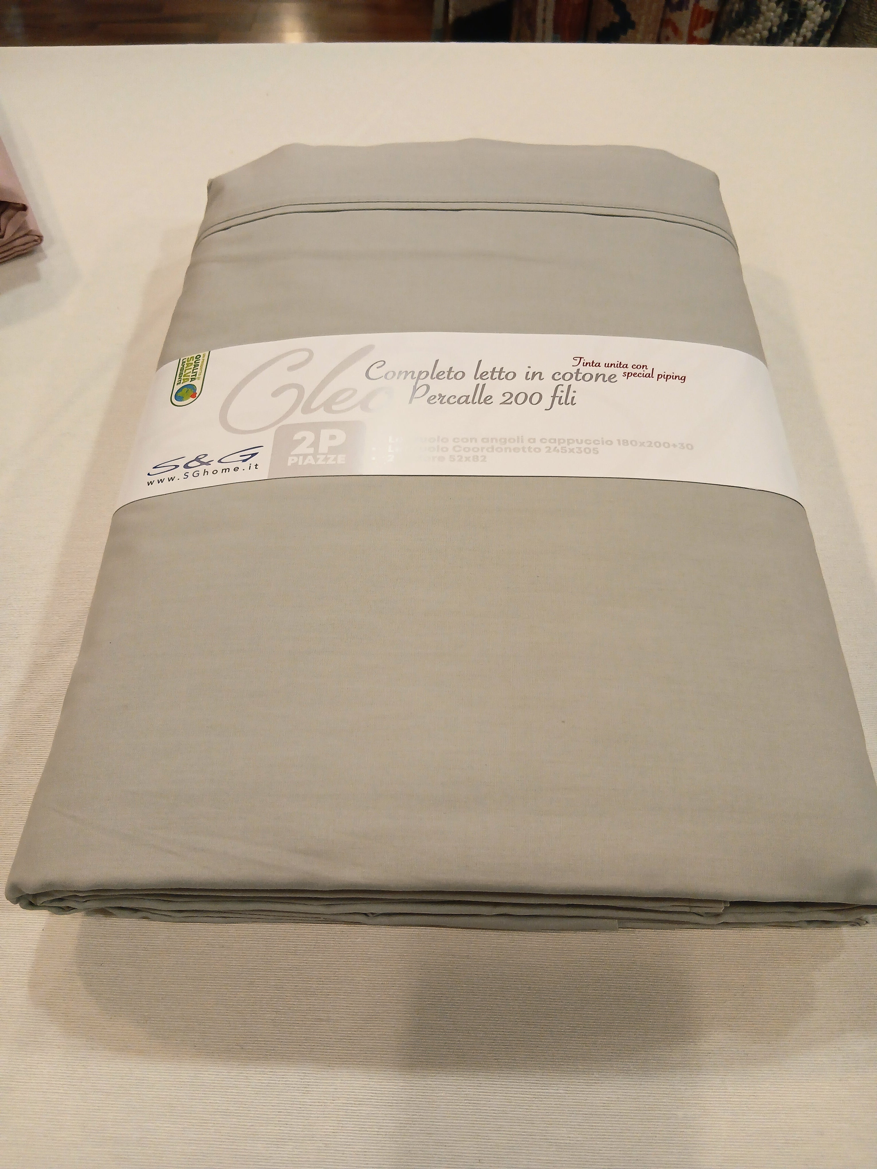 Completo letto Cleo Percalle