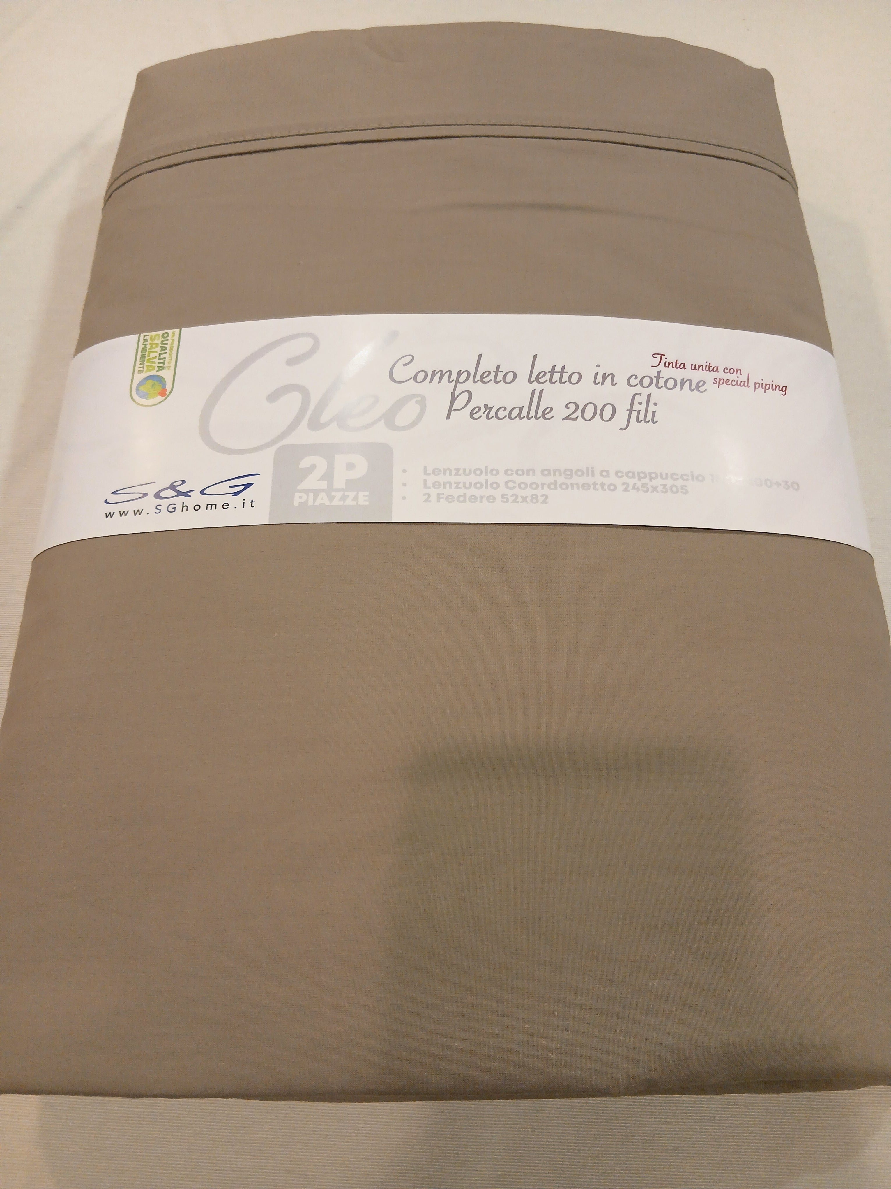 Completo letto Cleo Percalle