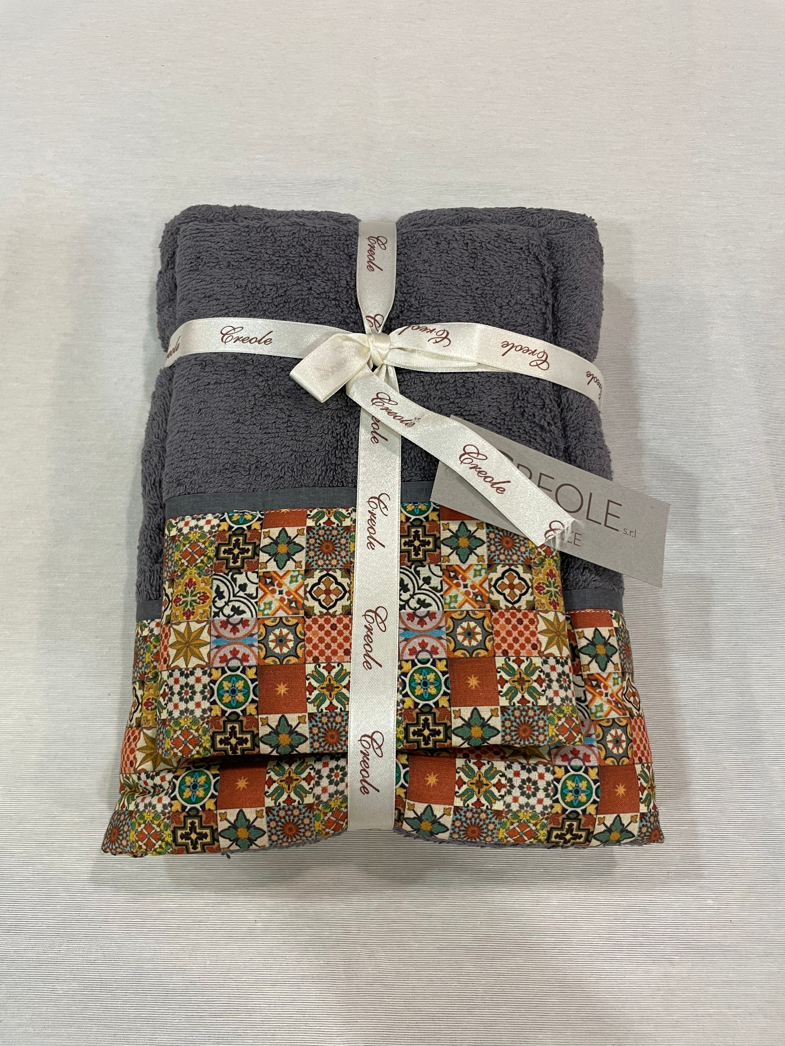 Asciugamano Mosaico 1+1