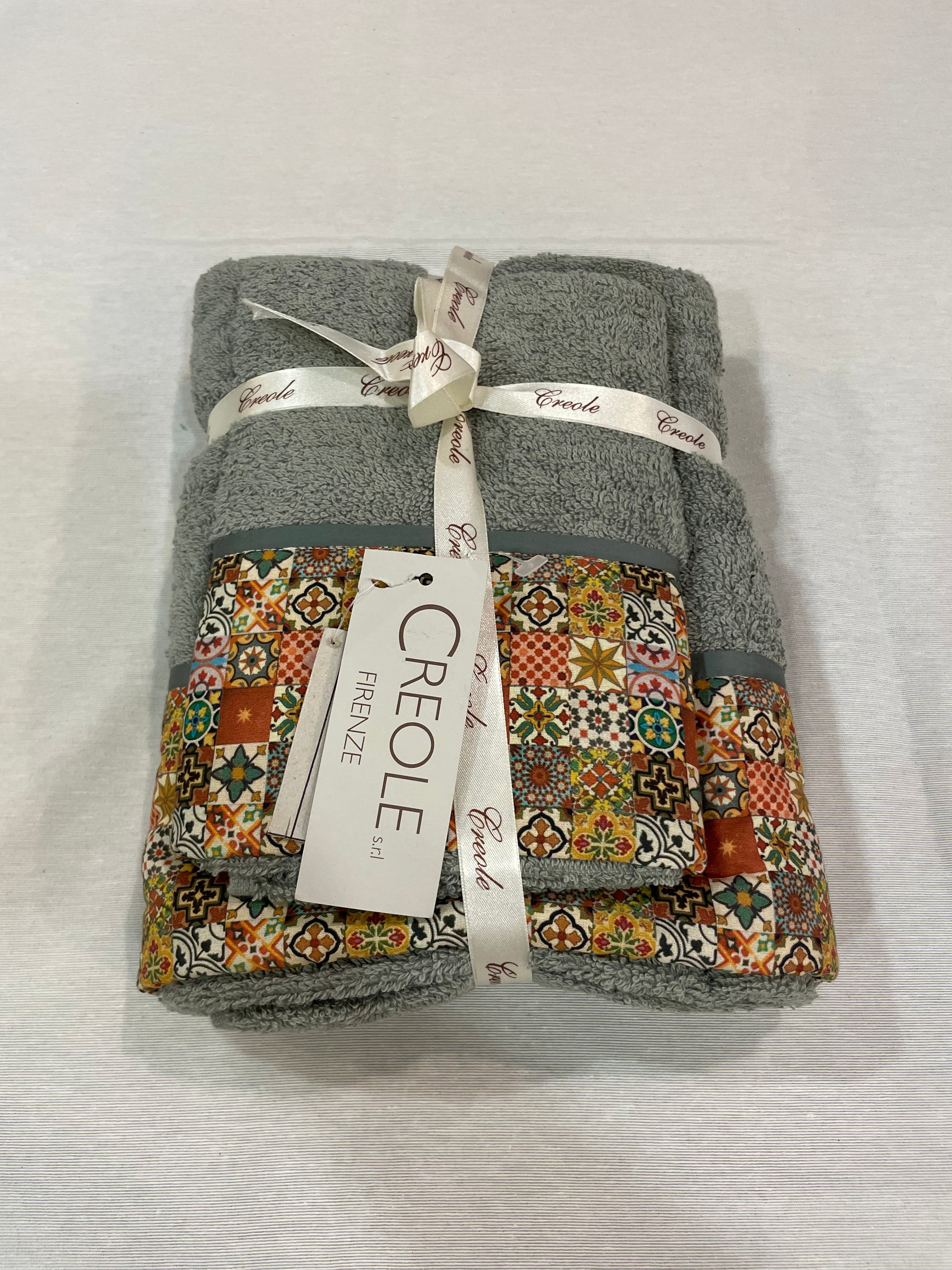 Asciugamano Mosaico 1+1