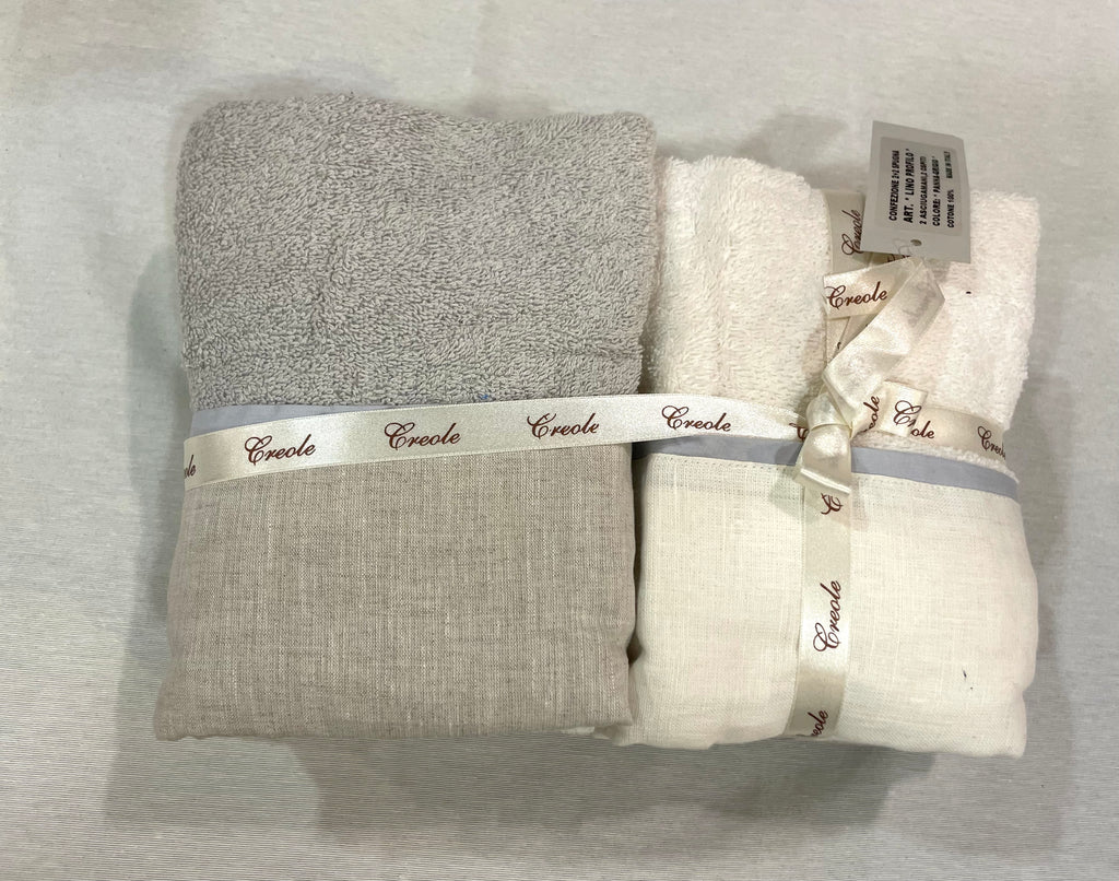 Asciugamano Lino Profilo 2+2