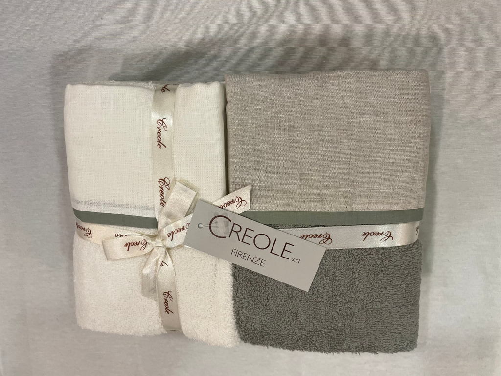 Asciugamano Lino Profilo 2+2